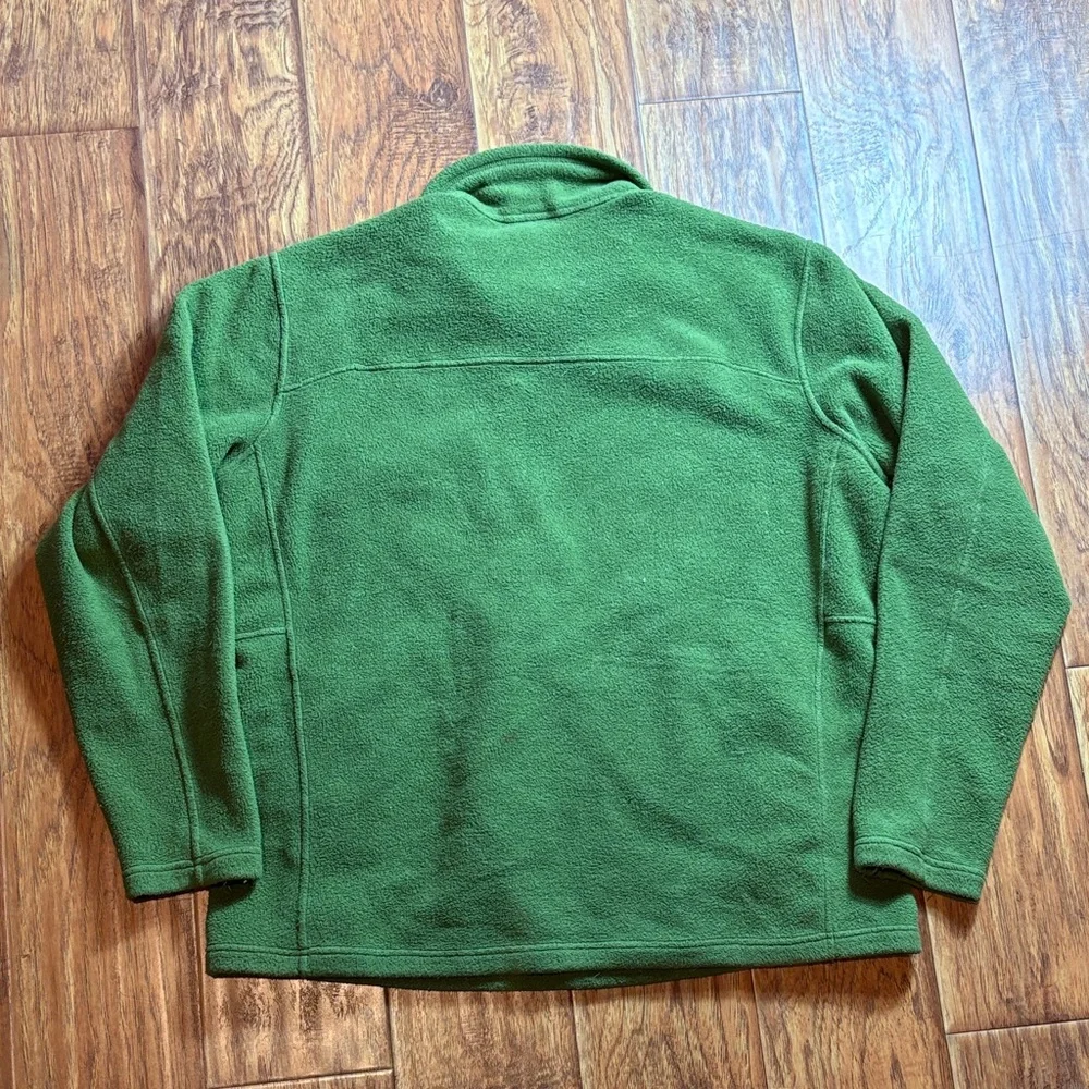 Patagonia Men's XL Zip-Up Green Sweater